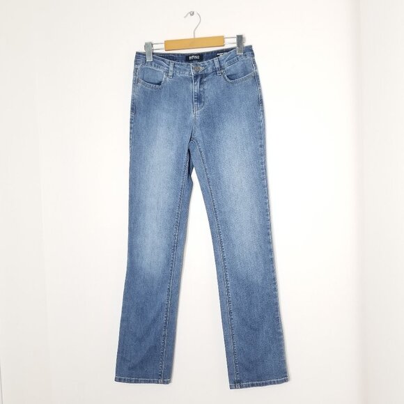 Buffalo David Bitton Boulevard Cotton Blend Straight Leg Stone Washed Denim Jean - Picture 1 of 12